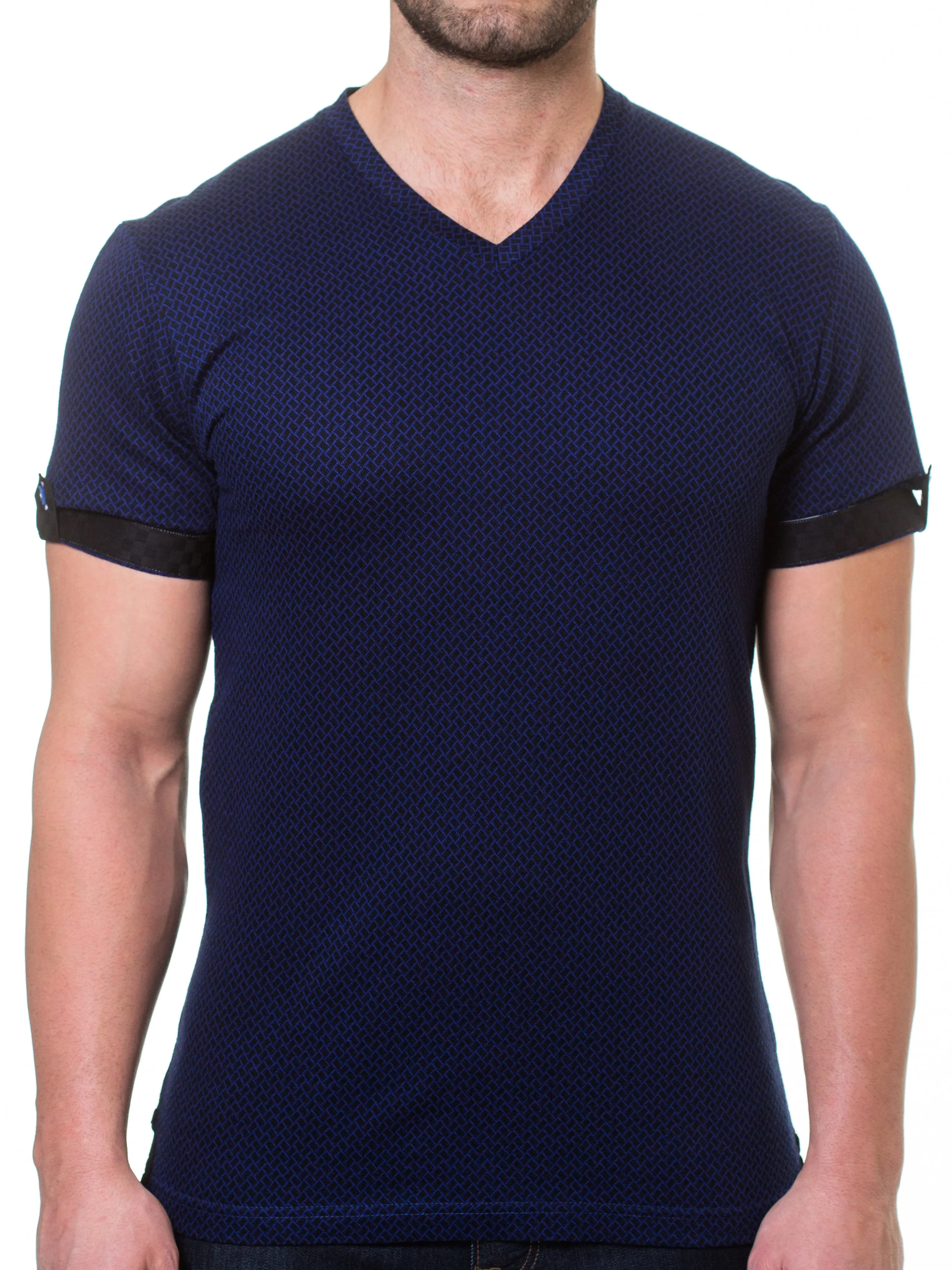 V-Neck Paver Navy