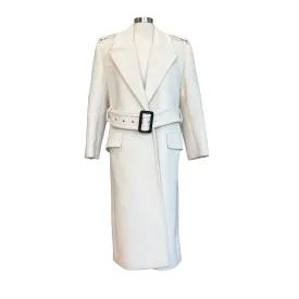 White Trench Coat - S